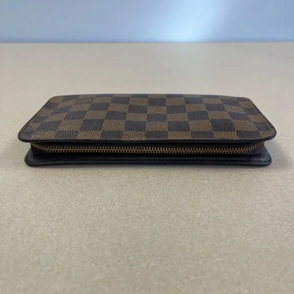 Louis Vuitton Damier Ebene Porte-Monnaie Zippy Wallet - Preowned - Picture 3 of 14